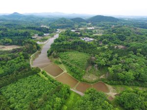 市貝町の田舎景色